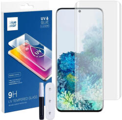 Blue Star Samsung Galaxy S20 Ultra 5G üvegfólia, tempered glass, előlapi, UV, edzett, hajlított, Bluestar
