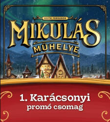 A&Z kiadó A Mikulás műhelye 1. karácsonyi promó csomag