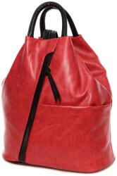 Hernan Bag's Collection Hernan piros-fekete női hátitáska (HB0136-L# RED)