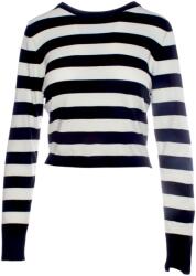  Top Cropped Cu Dungi Și Cataramă Reglabilă, Mâneci Lungi - L/XL (J338.L/XL)