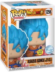 Funko POP! Animation #1256 Dragon Ball Super SSGSS Goku (Kaio-Ken Times Twenty) (Glows in the Dark) (Special Edition)
