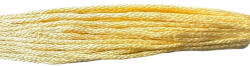  Osztott hímzőfonal 8m, Venus 2030 - Krém sárga