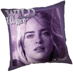  Billie Eilish Wild Flower párna, díszpárna 40x40 cm (JFK040225)