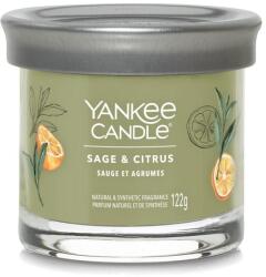 Yankee Candle Sage & Citrus Signature kis poharas gyertya 122 g