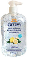Glory Kéz- és bőrfertőtlenítő gél pumpás 500 ml Glory citrom (60397) - irodaszerpiac