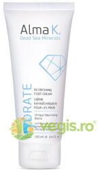 ALMA K Crema Racoritoare pentru Picioare Hydrate 100ml