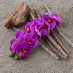 Valex Decor Real touch orchidea ág, 72cm magas - Lila (AF166-04)