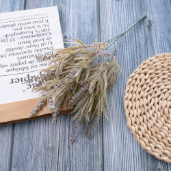 Valex Decor Dekor műnövény csokor, 39.5cm magas - Barnás lila (AF159-01)