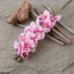 Valex Decor Real touch orchidea ág, 72cm magas - Világos rózsaszín (AF166-02)