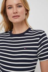 Tommy Hilfiger pamut póló női, sötétkék - sötétkék XXS - answear - 21 990 Ft