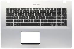 ASUS Tastatura originala Asus 90NB0GA1-R33US0 iluminata US cu Palmrest argintiu