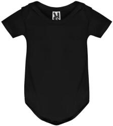 Roly Бебешко боди с къс ръкав- черно honeyid38