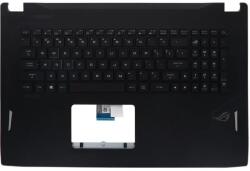 ASUS Tastatura originala Asus 90NB0G91-R32US0 iluminata US cu Palmrest negru