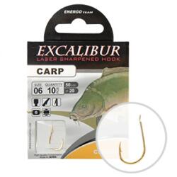 Excalibur Carlige Legate Excalibur Carp Classic, Gold Nr 14