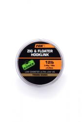 FOX Fir Monofilament Fox Zig & Floater Hooklink, Trans Khaki, 100m 0.26mm