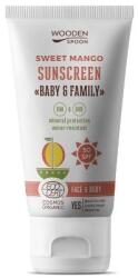 Wooden Spoon Lotiune de corp bronzat Mango Baby & Family SPF50 WoodenSpoon - 150ml