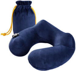 Earplugs. ro Perna de călătorie gonflabilă Malia Culoare: Albastru
