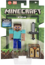Mattel Minecraft Biome Builds Steve 8cm (jcn28)