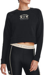 Under Armour UA Pjt Rck Hm Gym Flc Crw-BLK Melegítő felsők 1373600-001 Méret M 1373600-001