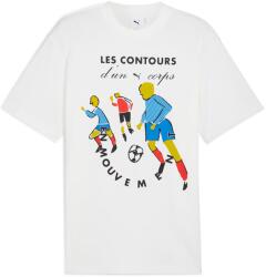 PUMA Players Lane Graphic Tee Men Rövid ujjú póló 626660-02 Méret S 626660-02
