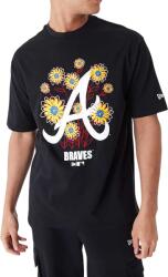 New Era Atlanta Braves MLB Floral Logo Oversized T-Shirt Rövid ujjú póló 60435458-60435458 Méret L 60435458-60435458