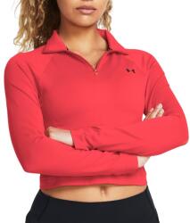 Under Armour Vanish Seamless 1/4 Zip Crop-RED Rövid ujjú póló 1384405-713 Méret M 1384405-713