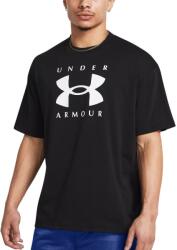 Under Armour UA M HW OS Branded SS-BLK Rövid ujjú póló 1389146-001 Méret S 1389146-001