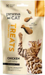 PrimaPet 4x50g PrimaCat Softy Treats csirke & macskamenta macskasnack