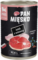 Pan Mięsko 12x400g Pan Mięsko Puppy pulyka & marha nedves kutyatáp