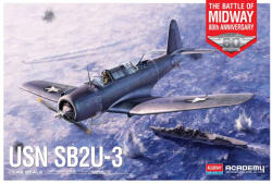 Academy USN SB2U-3 BATTLE OF MIDWAY 1: 48 (12350)