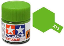 Tamiya X-15 Acrylic Paint Mini Light Green Gloss 10ml (81515)