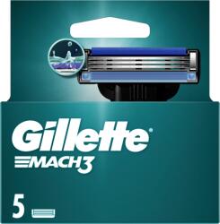 Gillette Mach3 Borotvabetétek Férfi Borotvához, 5 db Borotvabetét - ecofamily