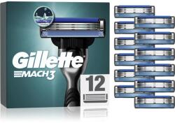 Gillette Mach3 tartalék pengék 12 db