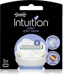 Wilkinson Sword Intuition Dry Skin tartalék pengék 3 db