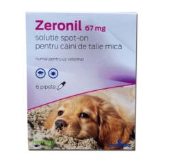  Ceva Sante Zeronil 67mg Dogs (2-10kg), 6 pipete