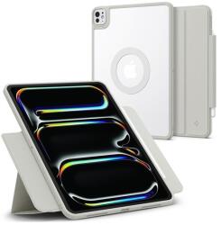 Spigen ACS08490 iPad Pro 11 (2024) szürke bőr hatású oldalra nyíló tok (ACS08490)