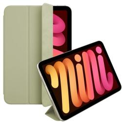 Apple MC2V4ZM/A iPad mini 7 (2024) zsályazöld bőr hatású oldalra nyíló tok (MC2V4ZM/A)