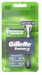 Gillette Sensor3 Sensitive 1 borotva és 6 pótfej/ doboz