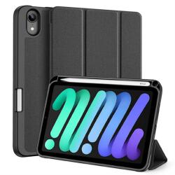 Dux Ducis GP-165964 iPad mini 7 (2024) fekete bőr hatású oldalra nyíló tok (GP-165964)