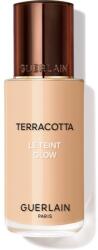 Guerlain Terracotta Le Teint Glow make-up lichid stralucitor pentru un look natural culoare 2W Warm 35 ml