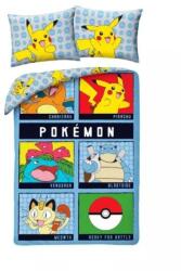 Halantex Pokémon: Harcra készen ágynemű garnitúra, pamut - 140 x 200 cm (POK-919BL) - jateknet