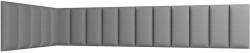 Eltap Quadratta 100x220x50 kárpitozott panel, szürke - mindigbutor