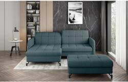 ELTAP Sarok lorelle + pouf lounge ülőgarnitúra szett, kék - mindigbutor