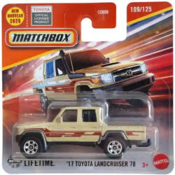 Mattel Matchbox '17 Toyota Landcruiser 78 kisautó (JBR11) - morzsajatekbolt