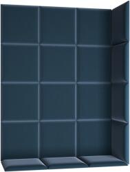 Eltap Quadratta 120x160 kárpitozott panel, kék - mindigbutor