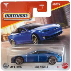 Mattel Matchbox Tesla Model S kisautó (JBR42) - jatekbirodalom