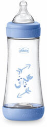 Chicco Perfect5 szilikon cumisüveg 300 ml fiú