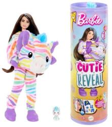 Mattel Barbie: Cutie Reveal meglepetés baba, 7. sorozat - Zebra (HRK39) (HRK39)