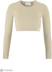 Craft Collective Rib Cropp női felső, barna (L-XL)