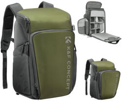 K&F Concept Alpha Air fotós hátizsák 25L, zöld (KF-13-128V1) - mikrosat